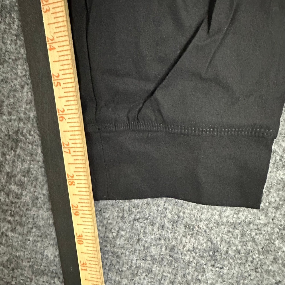 Eddie Bauer Joggers Womens Size 4 Black Fleece Lined Hiking Outdoor Active Pants - Picture 4 of 9